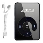 Drumstone Mini Glossy Clip MP3 Player (Special 10 Years Warranty) – Portable Music Player with SD Card Support & USB Rechargeable Battery