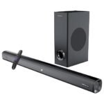 ZEBRONICS Juke BAR 6500 Dolby Audio soundbar with wireless 5.25-inch subwoofer and remote control in black finish